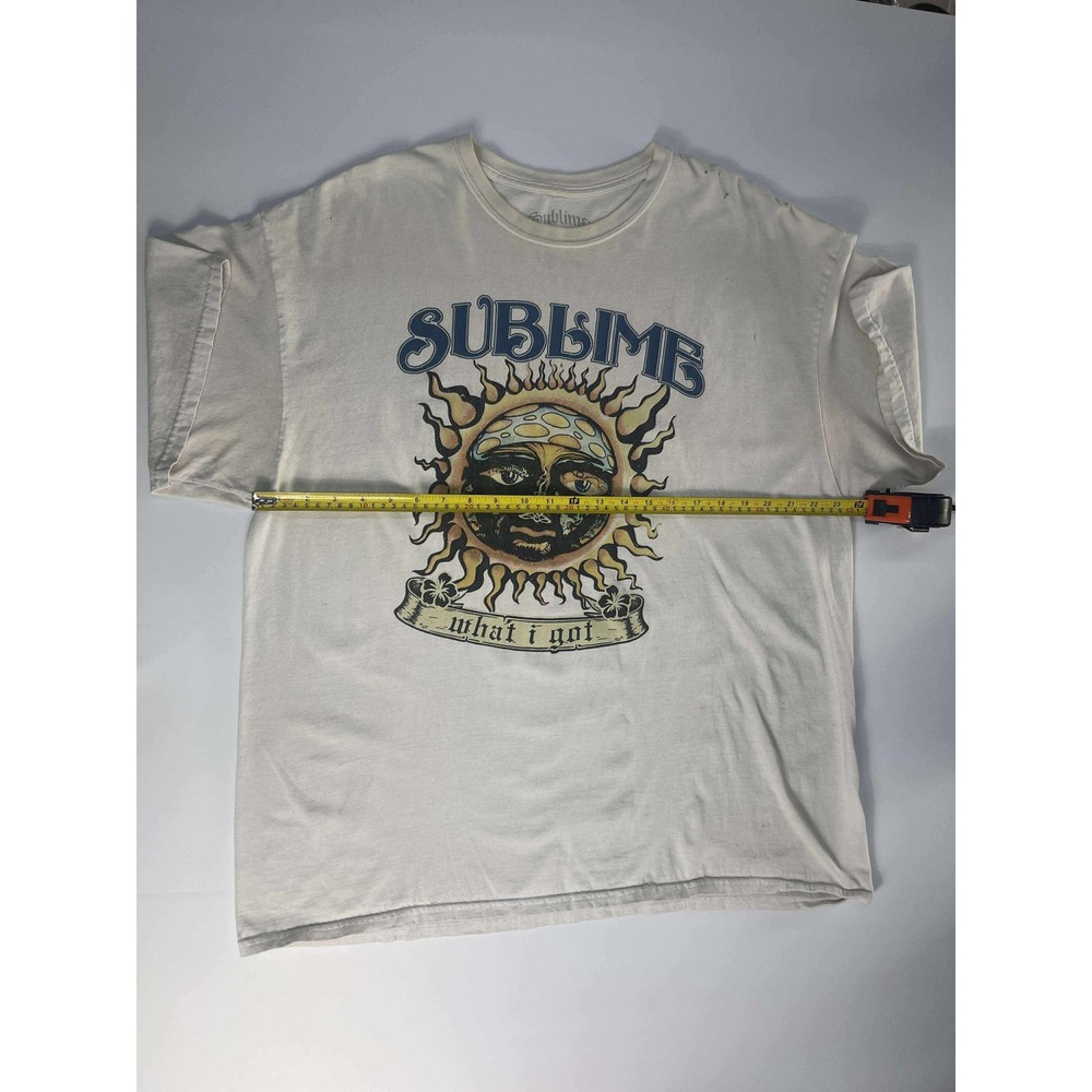 SUBLIME "What I Got" Sun Face Graphic T Shirt Mens Large - Picture 4 of 12
